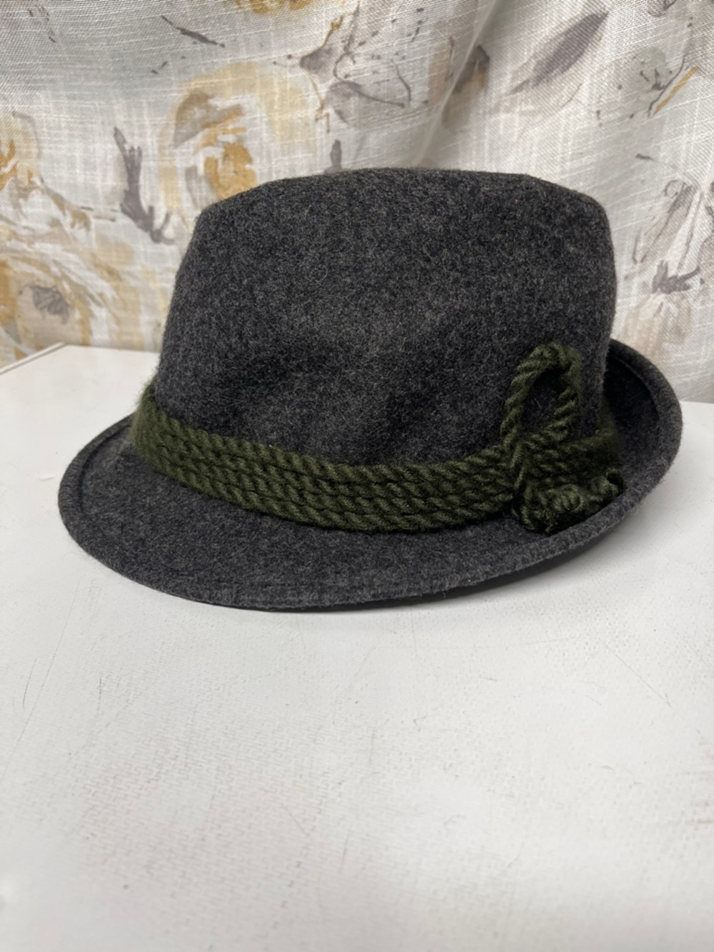 Faustmann Classic Tyrolean Hat Hiking Hat for Ideal Tricorn in 100% Wool Felt